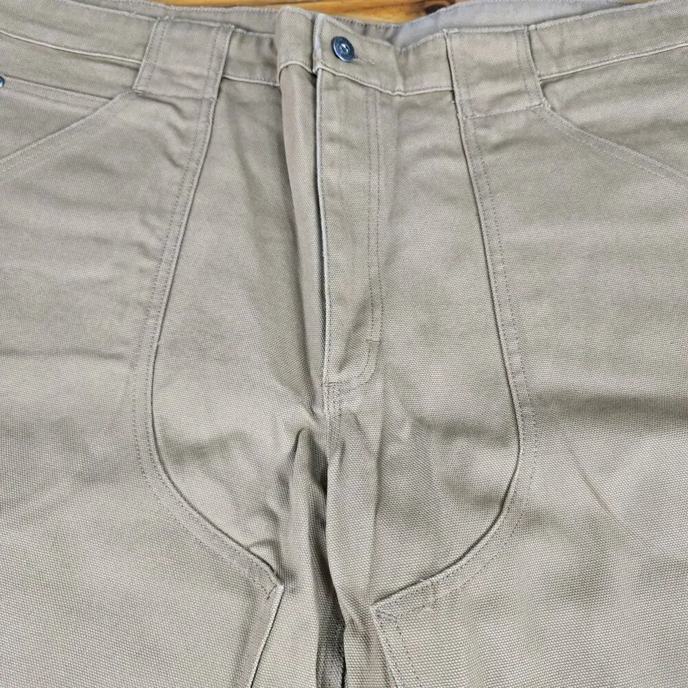 Duluth Trading Mens Double Knee/& Heel Work Pants Cotton Fire Hose 46x30 NWOT